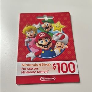 Nintendo eShop $100 Gift Card